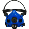 Honeywell RU8500 Demi Masque Bleu, Grand, Diaphragme de la parole et couvercle de valve d’expiration du diverteur