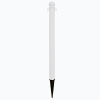 Global Industrial™ Plastic Ground Pole, 35"H, Blanc