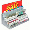 Azar Displays 326042 4-Step Countertop Display, 16" x 8", Acrylic ,1 Piece