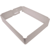 TPI Fan Forced Wall Heater Surface Mounting Frame 3310EX33WR White