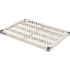 Nexel®, Nexelite®, étagère à tapis en plastique ventilé, 54"L x 21"D