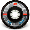 3M™ Flap Disc 769F, 05908, T29, 4 1/2 » x 7/8 in, 80+ YF-weight, 10 Per Case - Qté par paquet : 10