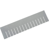 Global Industrial™ Length Divider DL93060 for Plastic Dividable Grid Container DG93060, Qty 6