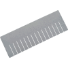 Global Industrial™ Length Divider DL93080 for Plastic Dividable Grid Container DG93080, Qty 6
