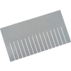 Global Industrial Length Divider DL93120 for Plastic Dividable Grid Container DG93120, Qty 6