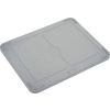 Global Industrial Lid COV93000 for Plastic Dividable Grid Container, 22-1/2"L x 17-1/2"W, Gray - Pkg Qty 3