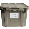 Aigner Bin Buddy BB-35 Adhesive Label Holder (Side Insert) 3" x 5" for Totes, Price per Pack of 25