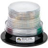 Wolo® Strobe Warning Light Permanent Mount 12-110 Volt Clear Lens - 3355P-C