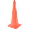 28" Traffic Cone, Non-Reflective, Orange, 10 lbs, 2825-10