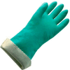 Troupeau bordée de gants en Nitrile grand - Taille de mil 18 9 - 1 paire(s)