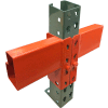 Interlake Mecalux Pallet Rack Tear Drop Beam 48"L - 5620 Lbs Cap