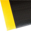 NoTrax® Razorback Anti Fatigue Mat 1/2 » Épais 3' x 4' Bordure Noire/Jaune