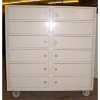 Fenco Teller Vault Note Bus Cabinet 412-B - Compartiment de 12 36" W x 19 H « D x 38-1/2 » noir