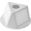 Global Industrial™ Inventory Control Cone W / Dry Erase Decals, Blanc