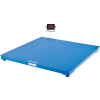 Global Industrial NTEP Pallet Scale With LED Indicator, 5'x5', 5,000 lb x 1 lb