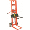 Wesco® Winch Operated Adjustable Forks Lift Truck 260018 2 Wheel 750 Lb.