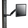 Global Industrial™ Gas Spring LED ou LCD Monitor Arm w / VESA Plate, noir