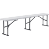 Global Industrial™ 6' Fold-In-Half Bench, Blanc