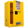 Justrite inflammable liquide Cabinet, 12 gallons, manuel unique porte rangement Vertical