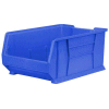 Akro-Mils® Bac empilable en plastique AkroBin® de grande taille, 16-1/2 po L x 23-7/8 po L x 11 po H, bleu