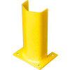 1/2" épaisseur 12" H Post acier protecteur jaune