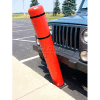 FlexBollard™ H 52" - Installation de l’asphalte - Bandes rouge/noire