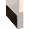 Hallowell KCSB18ME Wood/Metal Hybrid Locker Closed Side Base 18x6 Black