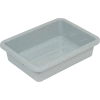 Global Industrial Nesting Tote Box 20-1/4"Lx15-1/4"Wx5"H Gray