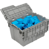 ORBIS Flipak® Distribution Container FP182 - 21-13/16 x 15-3/16 x 12-7/8 Gray