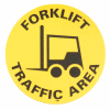 Floor Signs - Forklift Traffic Area