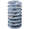 Durham 17" Diameter Rotabin® Revolving Parts Storage Shelving Center 1110-95 - 10 Shelves