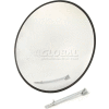 Round Acrylic Convex Mirror, Outdoor, 18" Dia., 160° Viewing Angle