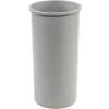 11 Gallon Round Rubbermaid Waste Receptacle - Gray