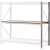 Global Industrial Extra Heavy Duty Storage Rack, Wood Deck, 60"Wx24"Dx72"H Starter
