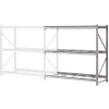 Global Industrial 3 Level, Extra HD Bulk Storage Rack, No Deck, Add On, 60"W x 24"D x 72"H