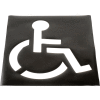 Global Industrial™ Handicapped Parking Lot Stencil