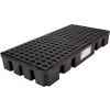 ENPAC® Black Diamond 2 tambour Spillpallet 5117-BD sans grever - Profil bas - Cap 1000 lb.