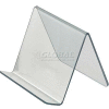 Azar Displays 515420 Acrylic Easel W/ 1.25" Lip, 5" x 4.125", Acrylic
