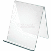 Azar Displays 515450 Acrylic Easel W/ 1.75" Lip, 9" x 10.5", Acrylic