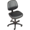 Interion® Antimicrobial Armless Chair, Black