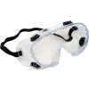 ERB 15147 Chemical Splash Resistant Goggles - Anti-Fog, Clear Lens, Black Straps