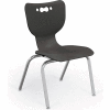 Chaise de classe en plastique Balt® Hiérarchie 14" - Noir