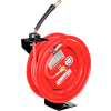 Global Industrial Spring Retractable Steel Hose Reel w/ 3/8" x 50'L Hose, 300 PSI