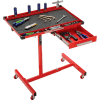 SUNEX® 8019 lourds travaux réglable Table W/tiroir