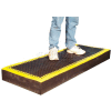 Add-A-Mat Anti-Fatigue Mat 7/8" Thick 2' x 5-1/2' Black/Yellow Border