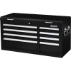 Global Industrial™ 41-3/8" x 17-15/16" x 22-1/4" 8 Drawer Black Tool Chest
