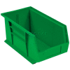 Bac en plastique industriel™ Global Stack & Hang Bin, 5-1/2 po L x 14-3/4 po L x 5 po H, vert - Qté par paquet : 12