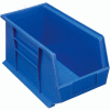 Bac industriel™ en plastique Global Stack & Hang Bin, 8-1/4 L x 18 po L x 9 po H, bleu - Qté par paquet : 6