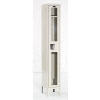 Hallowell USV1258-1PT Safety-View Locker Single Tier 12x15x72 - 1 Door Unassembled - Tan