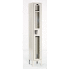Hallowell Single Tier 1 Door Safety-View Locker, 12"Wx12"Dx72"H, Tan, Assembled